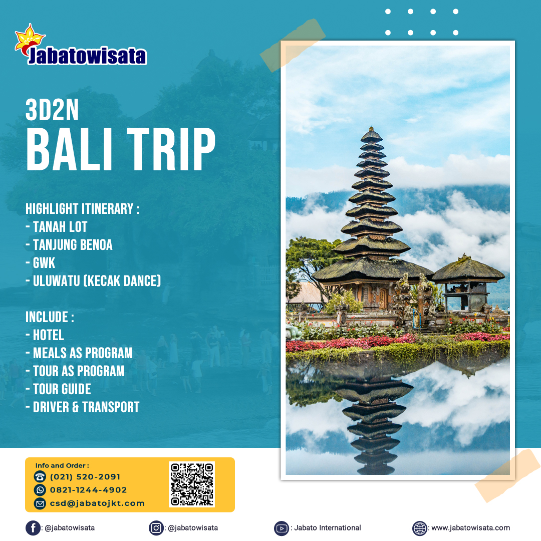 Bali Trip 3D2N Tours PT. Jabato International